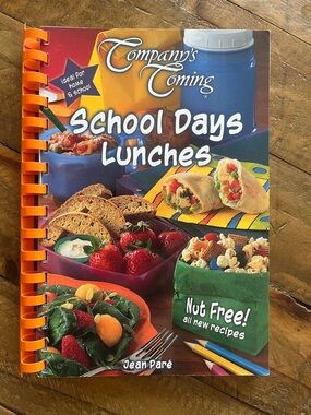 2/$15 Company's Coming "School Days Lunches" Cookbook